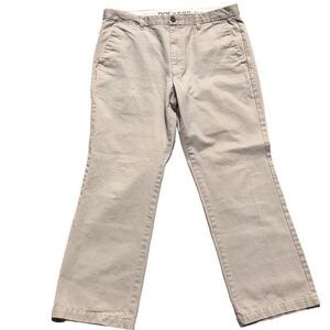 Dockers D3 Men's Beige Classic Fit High Rise Khaki Pants Size 36x32